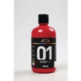 Akrylmaling | 500ml | Blank | Primær rød