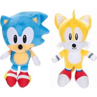 Sonic the Hedgehog 9 """" Plush 2-pack Sonic & Tails Collectible Stuffed Toy