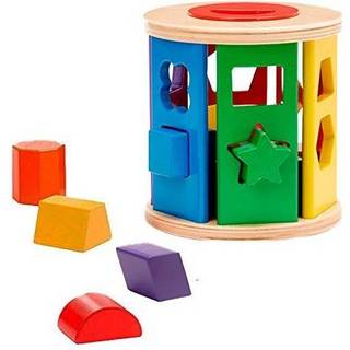 Melissa & Doug Match og Roll form-sorter
