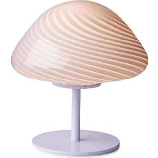 Mini Mush - Bordlampe - Ø17 - Lys Lilla Glas/Lys Lilla Stand - Halo Design