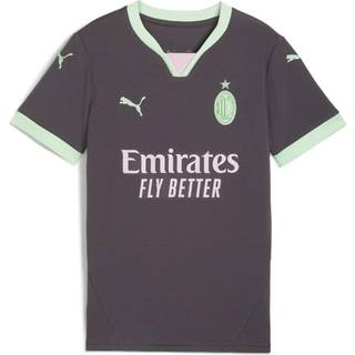 Puma AC Milan 24/25 Third Jersey Youth, Gray, Size 7-8Y, Clothing - Fresh Mint - 7-8Y