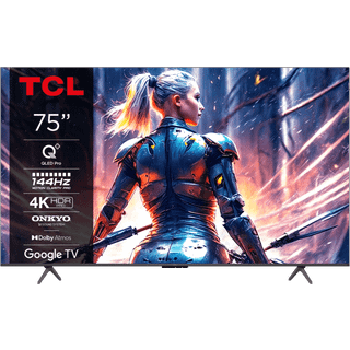 TCL 75'' 75T8B QLED Pro 4K Google TV