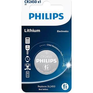 Philips Litium CR2450/10B Batteri - 1 stk