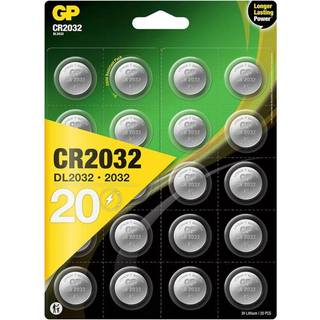 GP Batteries 0602032C20 Knapcellebatteri 20 stk