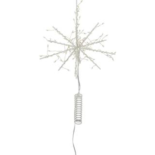 House Doctor Glow Topste Med Led-lys - Julepynt Jern Hvid - 263210014