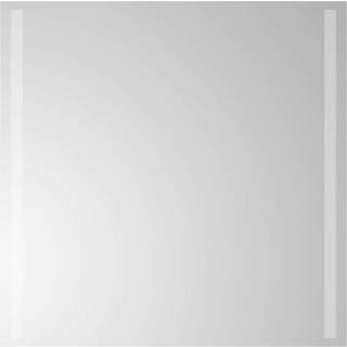 badeværelsesspejl med LED-lys 60x60 cm