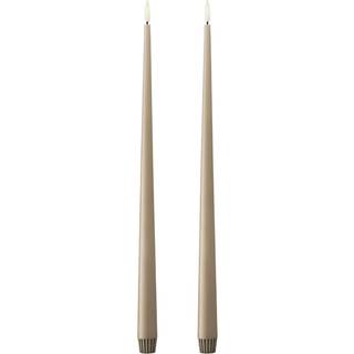 Ester & Erik LED stagelys 2 stk. No. 18 Nougat Note H 40 cm