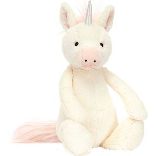 JellyCat Bashful Enhjørning, lille 18 cm