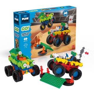 Plus-Plus Go! Monster Trucks