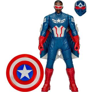 Marvel Avengers Captain America: Brave New World Flight Mode Action Figur med tilbeh?r 9-tommer-skala (22 cm) Super Hero-leget?j til b?rn i alder