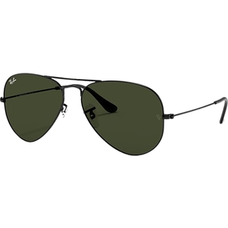Ray-Ban RB3025 Aviator Large Metal L2823 58 Solbriller Mænd Black - Black - 58mm