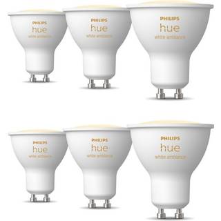 Philips Multipack: GU10 - spots - 6-pak