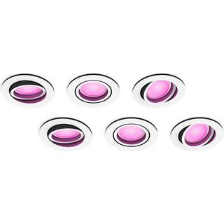 Philips Multipack: Centura indbygningsspots 6-pak, hvid