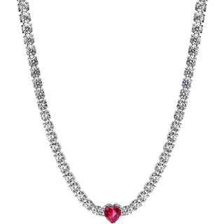 Pandora 393549C01-40 Damen-Kette Choker Herz