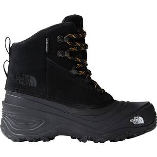 The North Face Kids' Chilkat V Lace Waterproof Hiking Boots TNF Black/TNF Black, 27