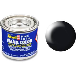 Revell Enamel 14 ml. black silk [Levering: 1-2 dage]
