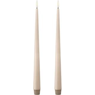 Ester & Erik Led-lys 2-pak 30 Cm - LED-lys Voks Ice Latte - L30-11