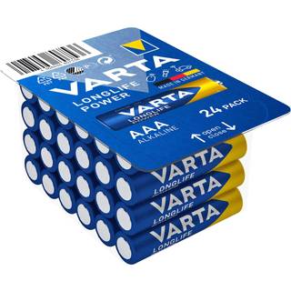 VARTA LONGLIFE AA-batterier LR6 24 stk