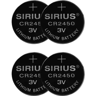Sirius Decopower CR2450, 4 stk.