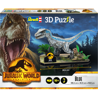 Revell 3D puslespil, Jurassic World Dominion,- Blue [Levering: 1-2 dage]