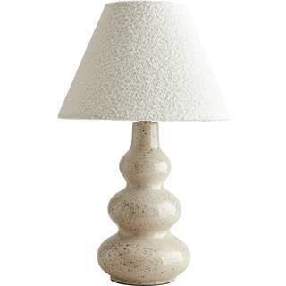 Decotique Pebble Bordlampe Naturlig / - Bordlamper Keramik Hvid - 1167400