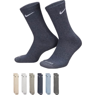 Nike Everyday Plus Cushioned-crew-træningsstrømper (6 par) - multifarvet - 34-38