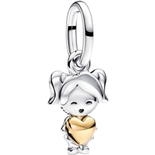 Pandora Charm - Happy Girl - 763601C00 - silber