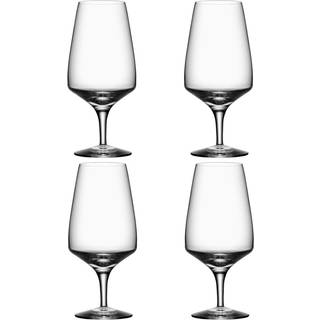 Orrefors Pulse Øl 55 Cl 4-pak - Ølglas Glas Klar - 6295303