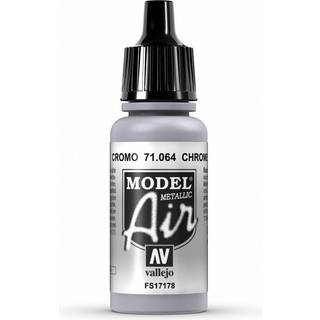 Vallejo Model Air 17Ml Chrome [Levering: 1-2 dage]