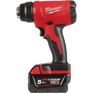 Milwaukee M18 BHG Varmepistol 470 grader Inkl. batterier og lader (4933459772)