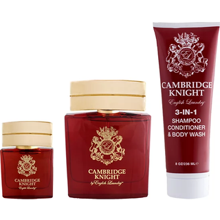 Engelsk vaskeri Cambridge Knight 3 -stykker Gavesæt