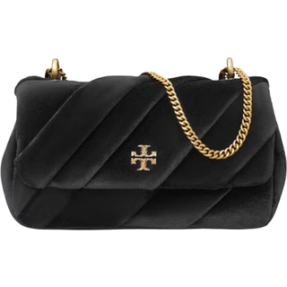 Tory Burch Tory Burch Kira Draped Velvet Mini Flap Bag
