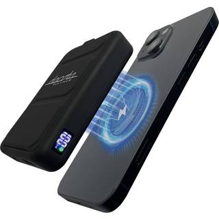Dacota Platinum magnetisk powerbank 10.000 mAh, sort ➞ På lager - klar til levering og afhentning