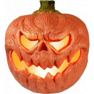 Halloween Græskar m. LED (18cm)