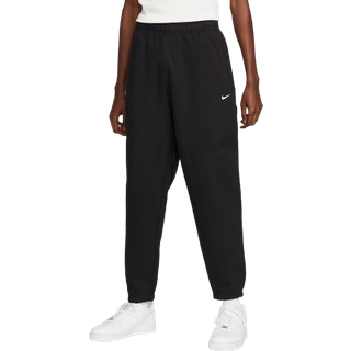 Pants Nike Solo Swoosh Men&#39;s Fleece Pants Black/ White S - White - S