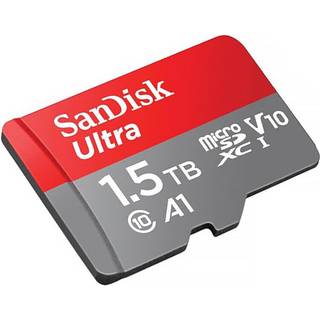 SanDisk Ultra microXCSD 1,5 TB klasse 10 UHS-I U1 A1 150 MB/s