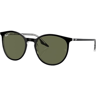 Ray - Ban Unisex RB2204 919/58 Solbriller Acetat Sort Grøn Pantos Polariseret