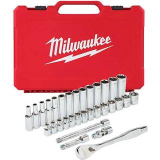 Milwaukee Skraldenøglesæt 3/8"