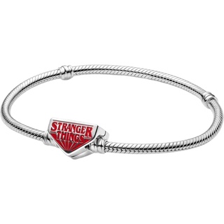 Pandora Stranger Things Clasp Snake Chain Bracelet - 17cm - Silver