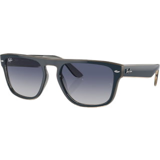 Ray - Ban Unisex RB4407 67304L Solbriller Injiceret Grå Grå Firkantet Normal Skygge