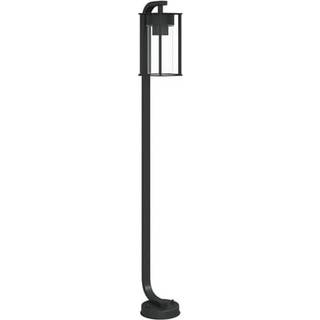 Udendørs Standerlampe 100 Cm Rustfrit Stål Sort