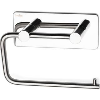 Habo Angle toiletpapirholder, selvklæbende, poleret rustfri