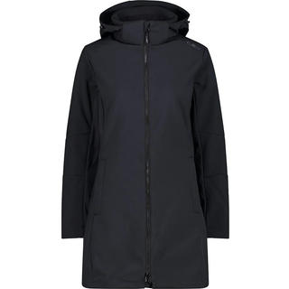 CMP Women's Parka Zip Hood Softshell Softshelljakke Damer størrelse 36 farve sort