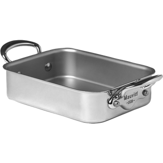 Mauviel Cook Style bradepande mini blank stål 18 cm B 14 cm