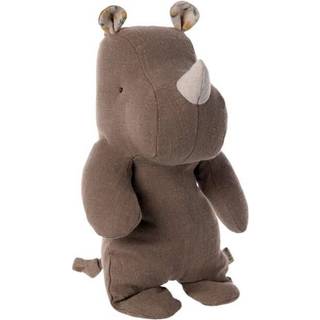 Maileg Safari Friends - Lille Næsehorn Bamse - Chokolade
