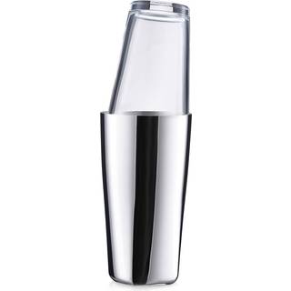 Rocks Boston Shaker fra Zone Denmark - Polished Steel farve - SS304/Glas