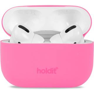Holdit Silikone Cover Til AirPods Pro - Moss Green