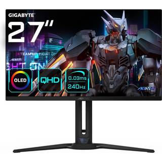 27" GIGABYTE AORUS FO27Q2 - 2560x1440 (QHD) - 240Hz - QD-OLED - 18W USB-C