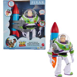 Toy Story Feature Buzz with Rocket Toy Story Figurer dukker HTR73