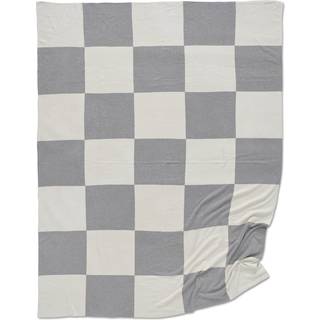 Square plaid grå